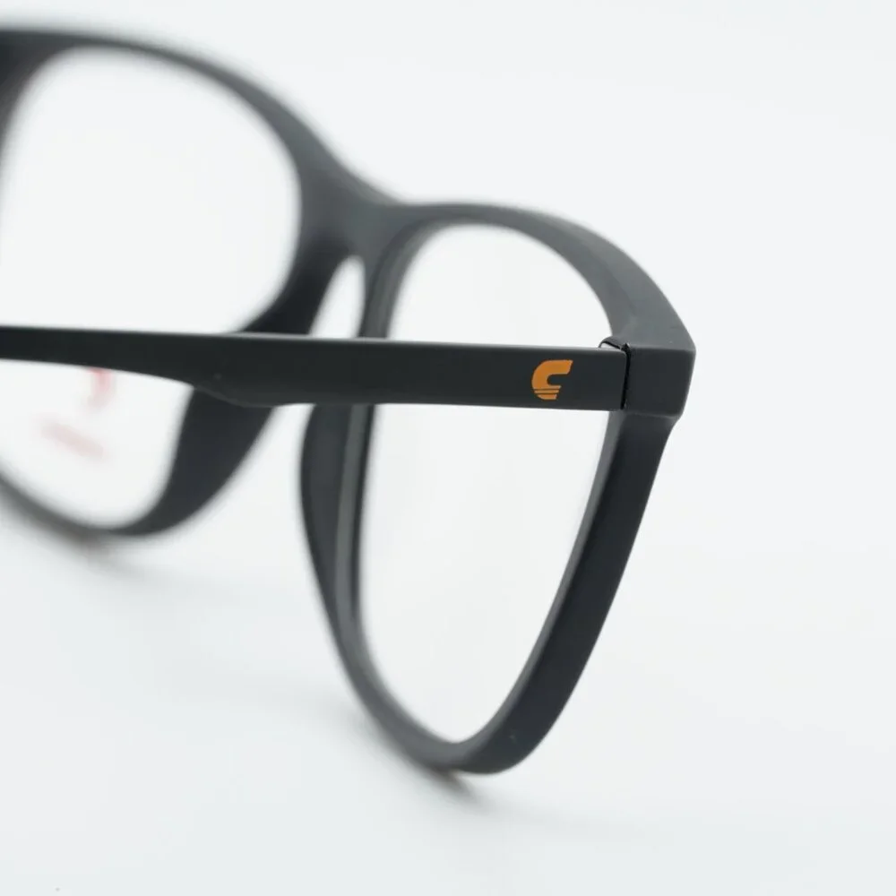 Carrera CARRERA2045T 08LZ 00 Junior Eyeglasses Black/Orange Square Frame